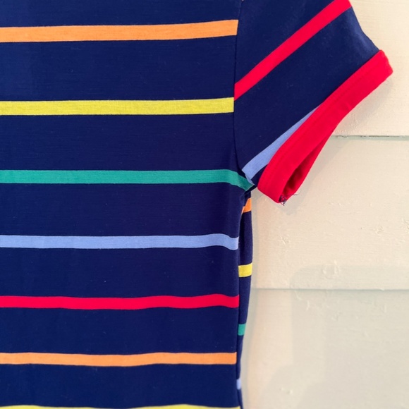 *NWT* ARIZONA JEAN CO. Navy Blue Rainbow Pride Soft Women's T-Shirt - Picture 10 of 11